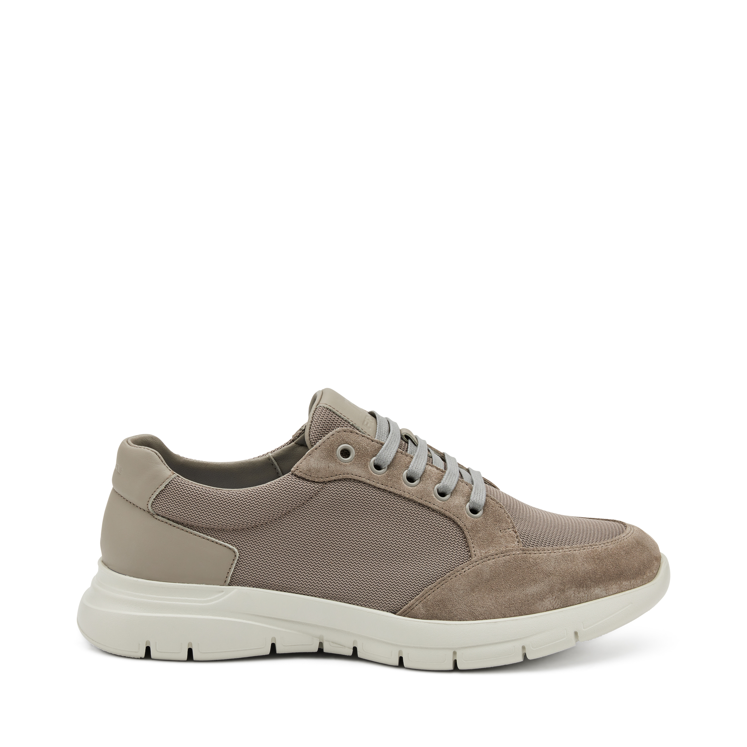 SNEAKER XL IN TESSUTO CON INSERTI IN SUEDE