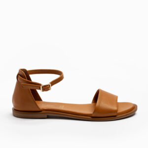 SANDALO A FASCIA IN NAPPA