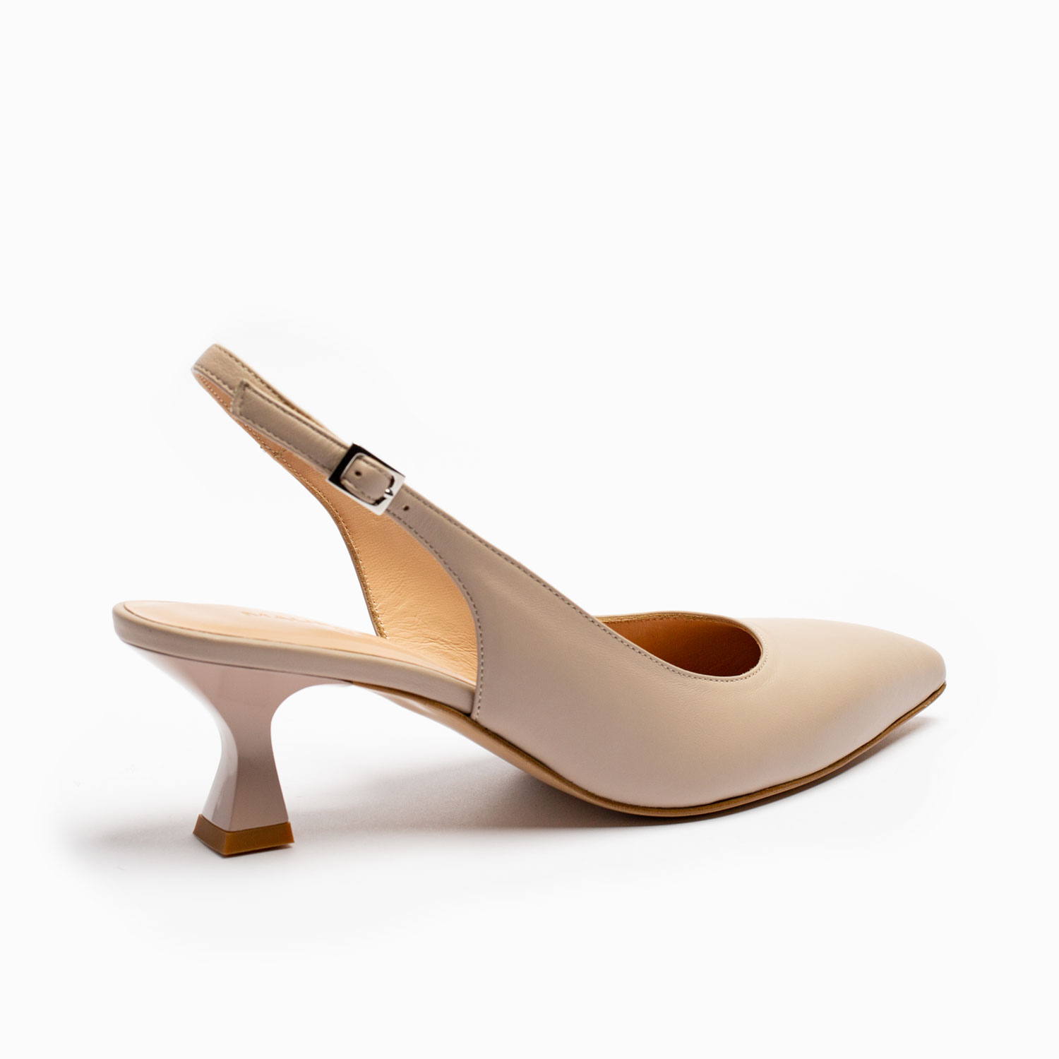 SLINGBACK IN PELLE - immagine 3