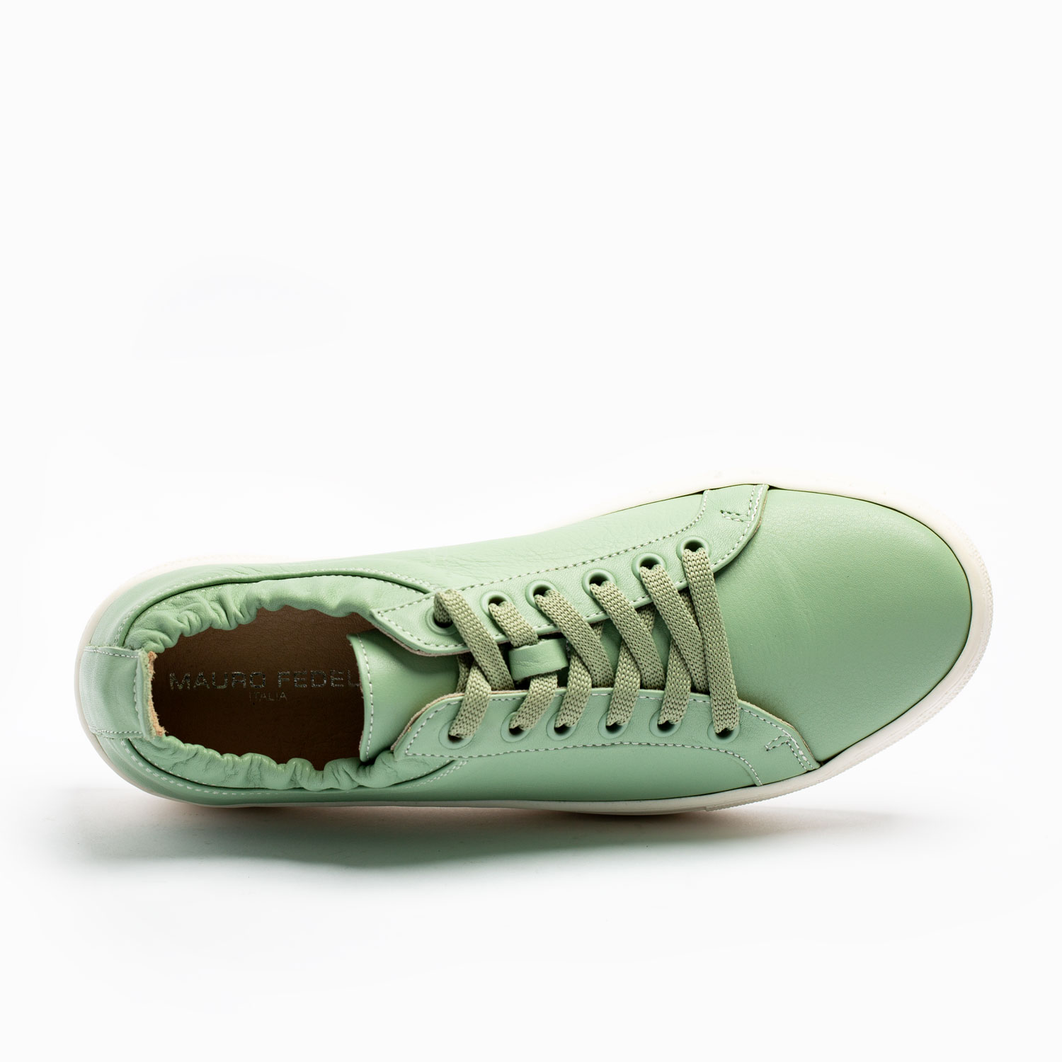 SNEAKERS CLASSICA IN PELLE - immagine 4
