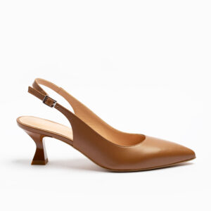 SLINGBACK IN PELLE