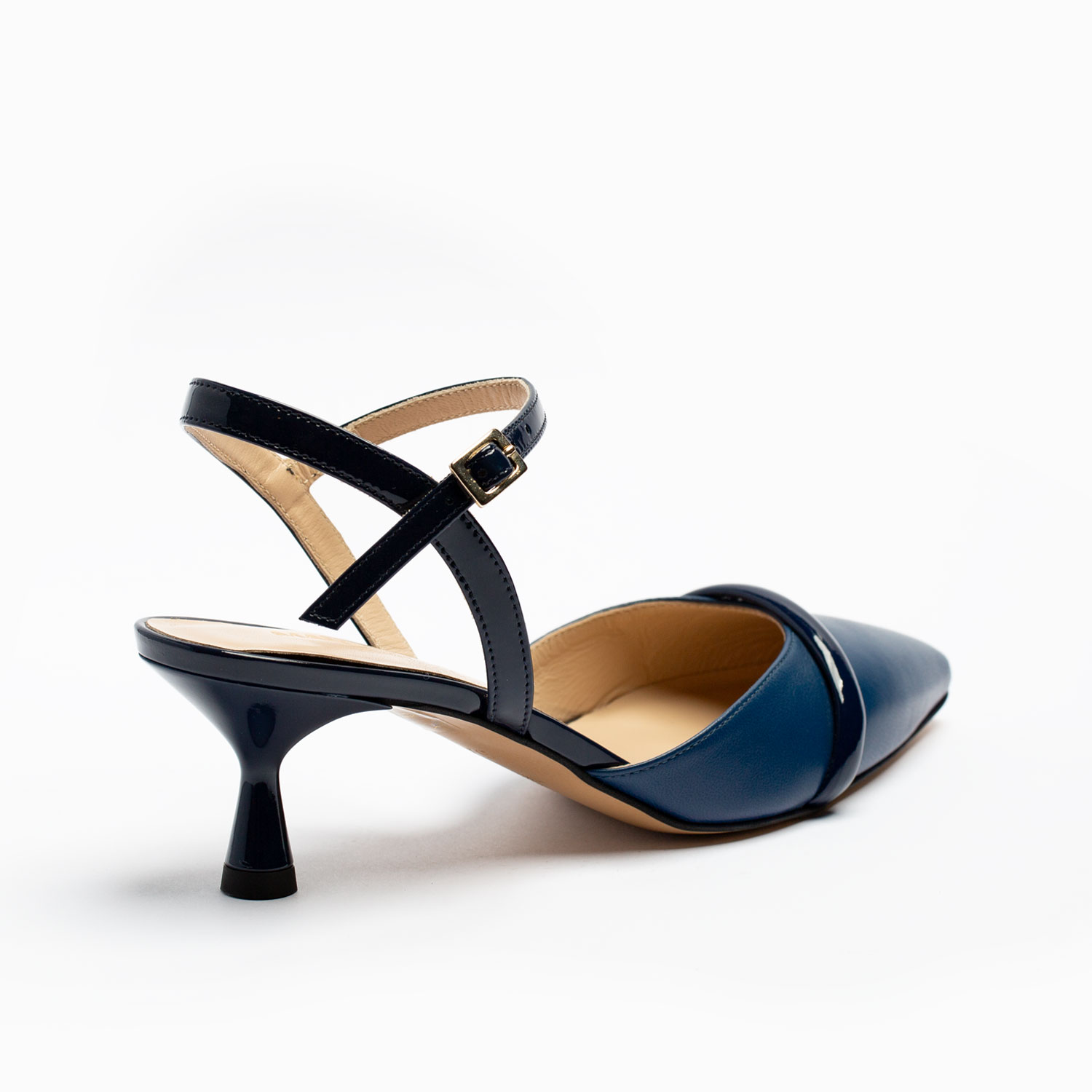 SLINGBACK IN PELLE - immagine 3