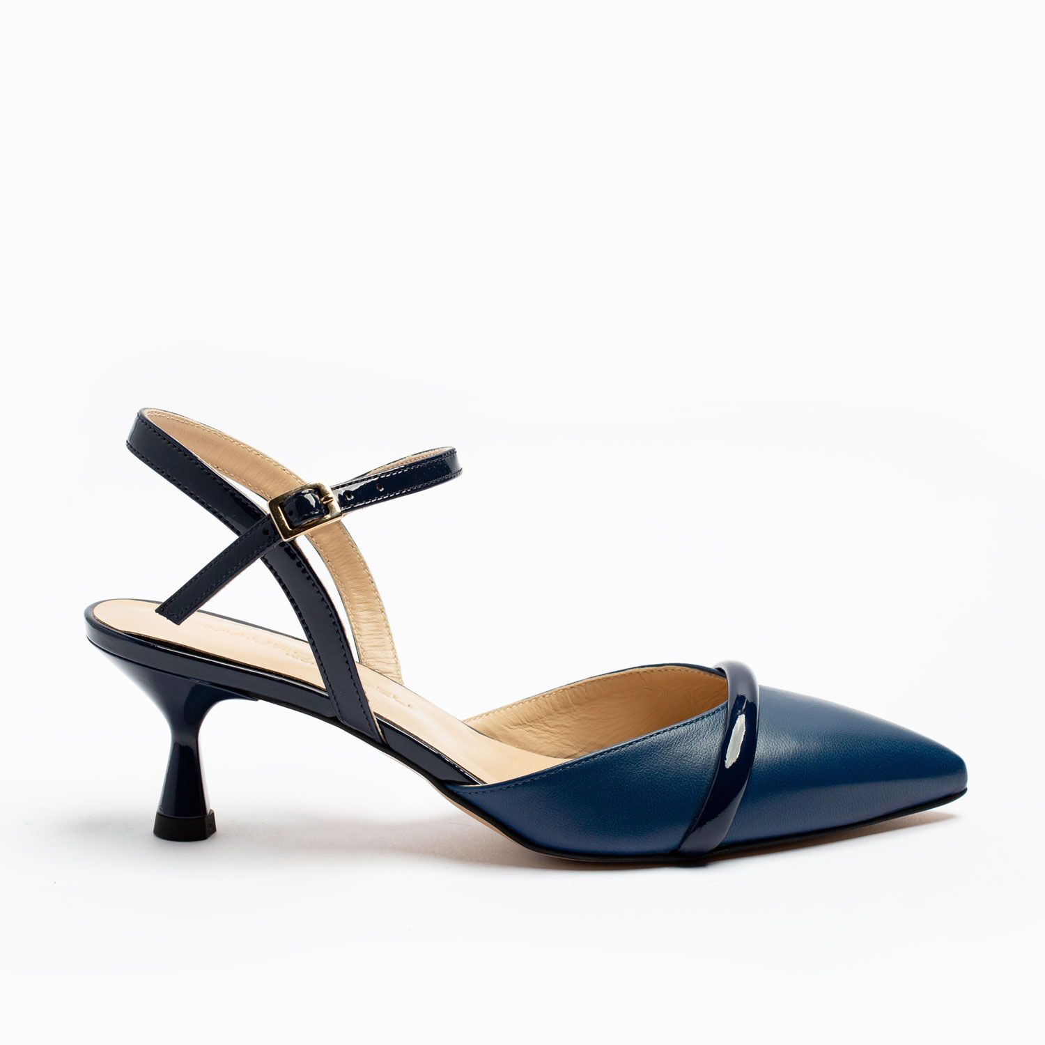 SLINGBACK IN PELLE
