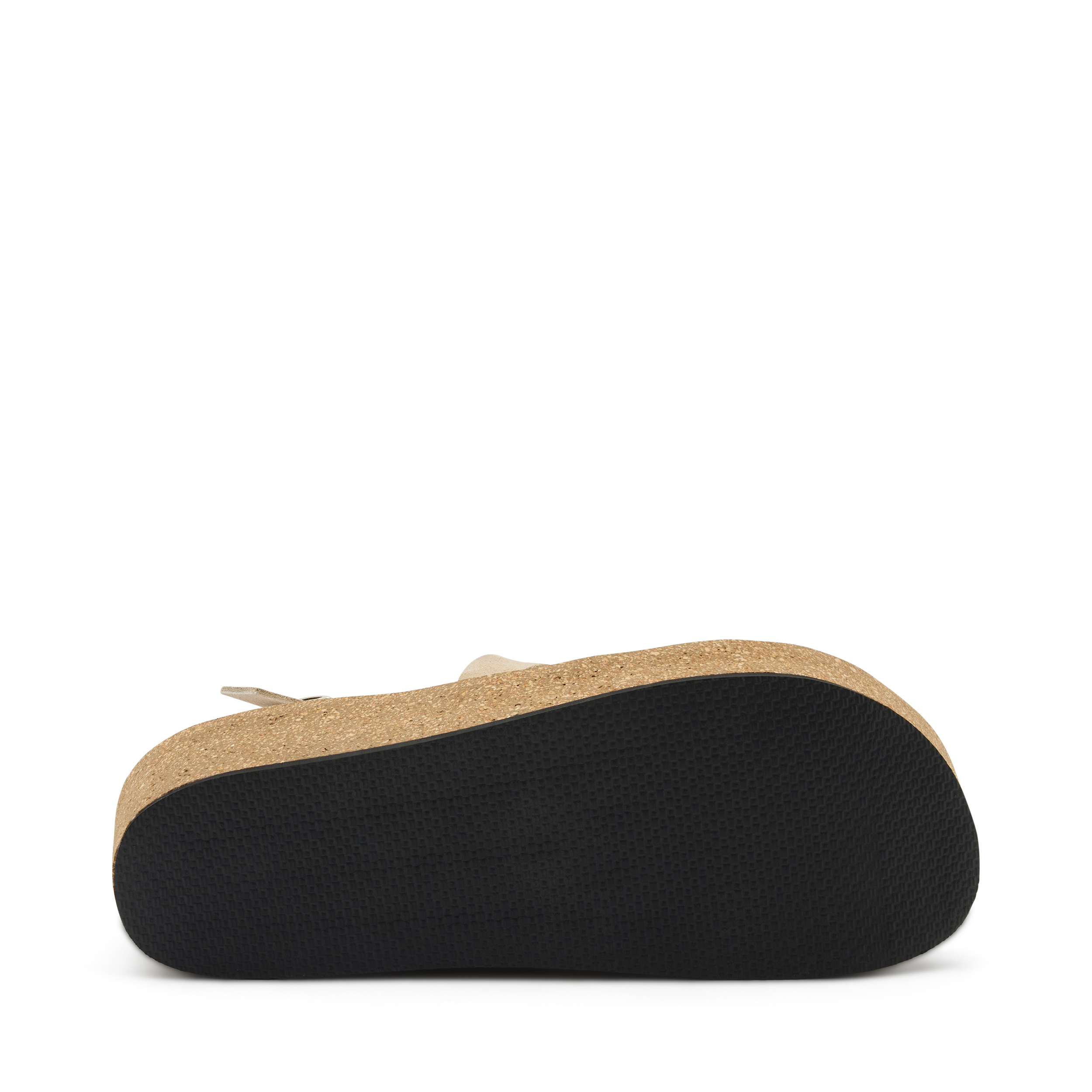 SANDALO PLATFORM IN PELLE SCAMOSCIATA - immagine 5