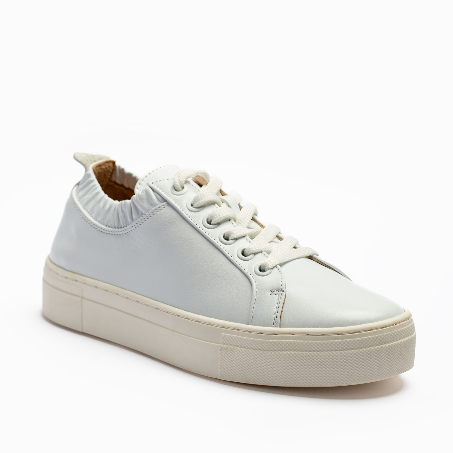 SNEAKERS CLASSICA IN PELLE - immagine 2