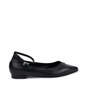 Ballerina in pelle con inserti in coccodrillo MAURO FEDELI