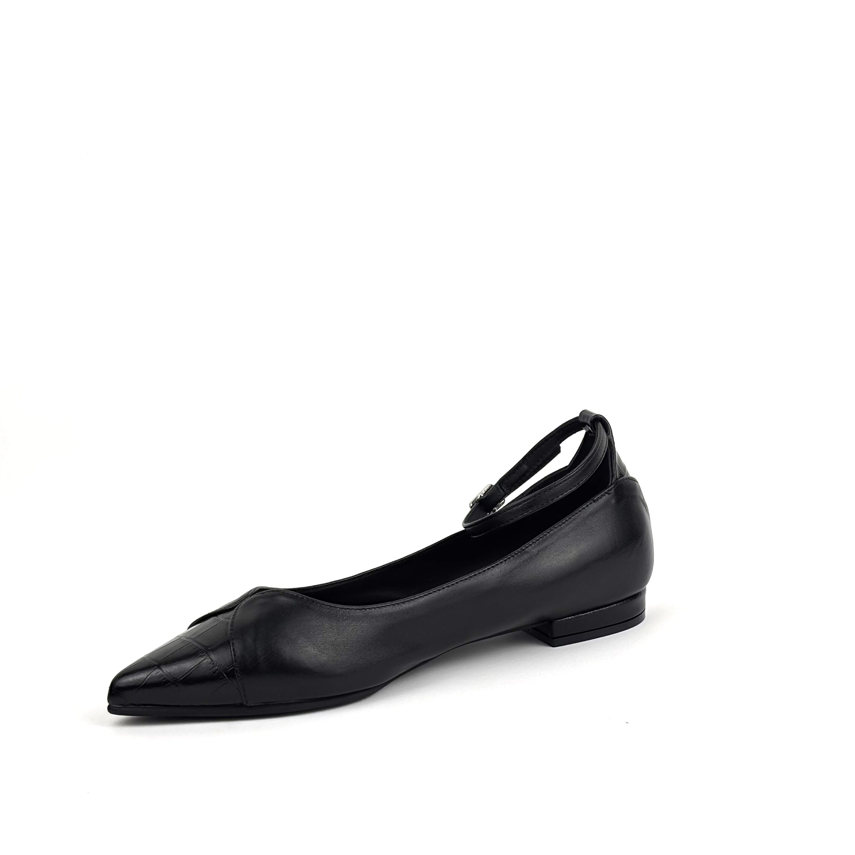 Ballerina in pelle con inserti in coccodrillo MAURO FEDELI - immagine 3