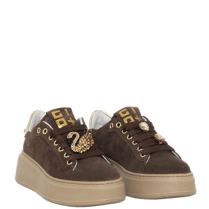 Sneakers in camoscio GIO+