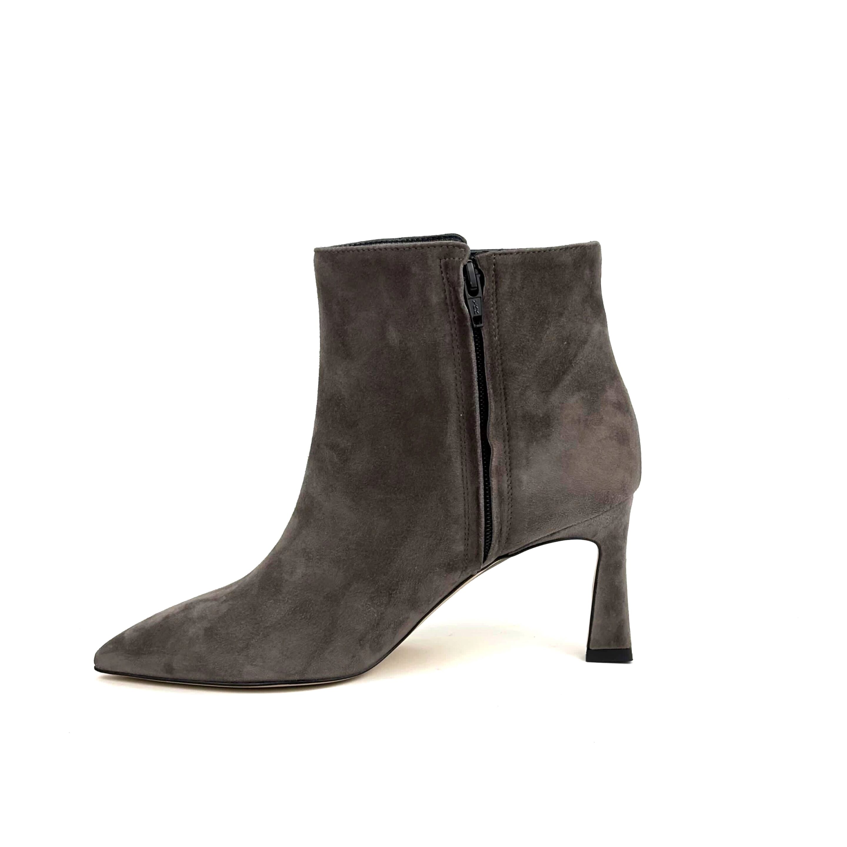STIVALETTO IN CAMOSCIO GRIGIO MAURO FEDELI - immagine 3
