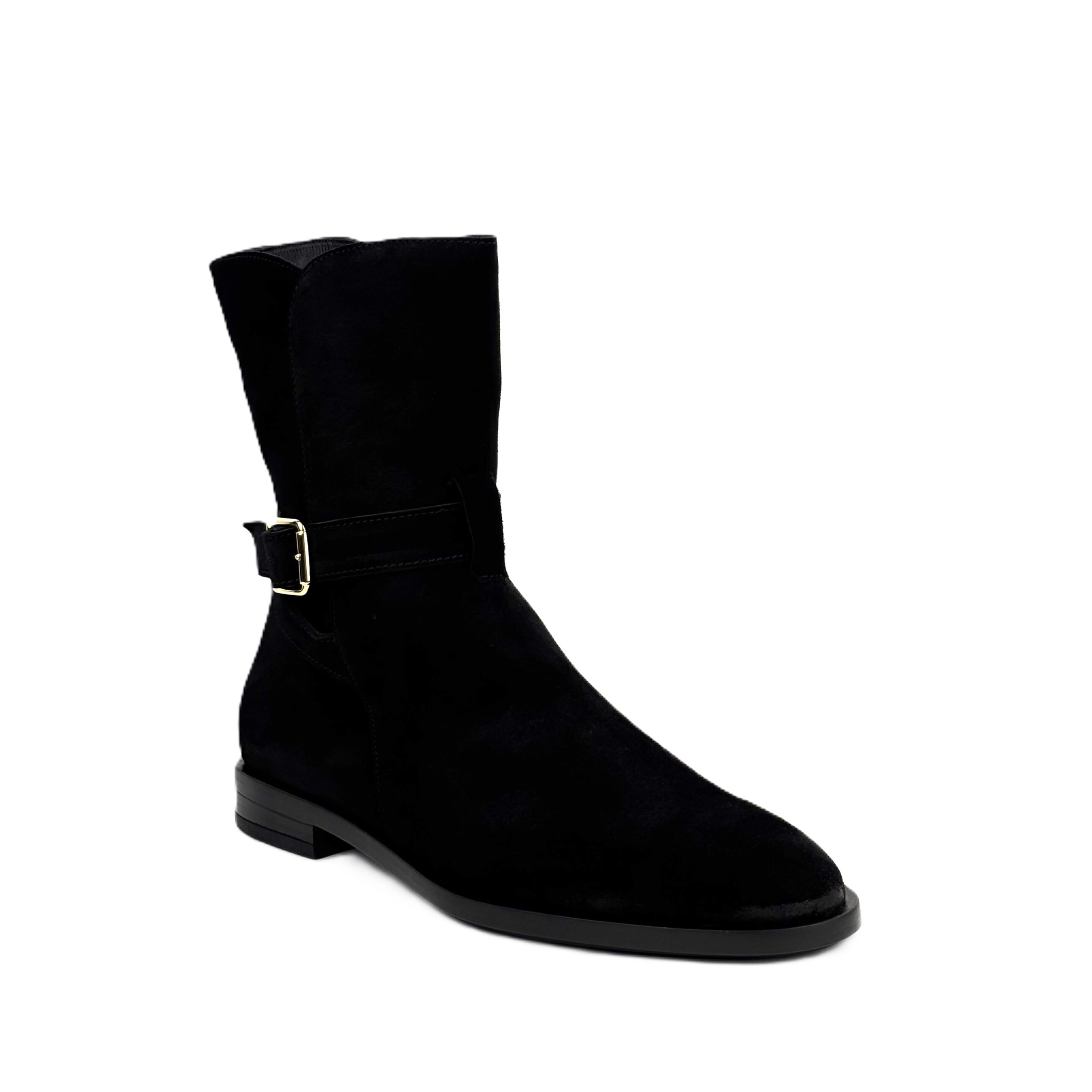 Stivaletto in pelle scamosciata - immagine 2