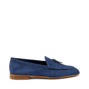 Mocassino in suede con cravattina FRAU
