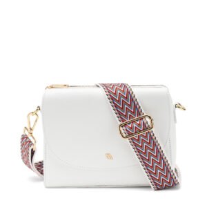 Borsa rigida con patta e tracolla FRAU