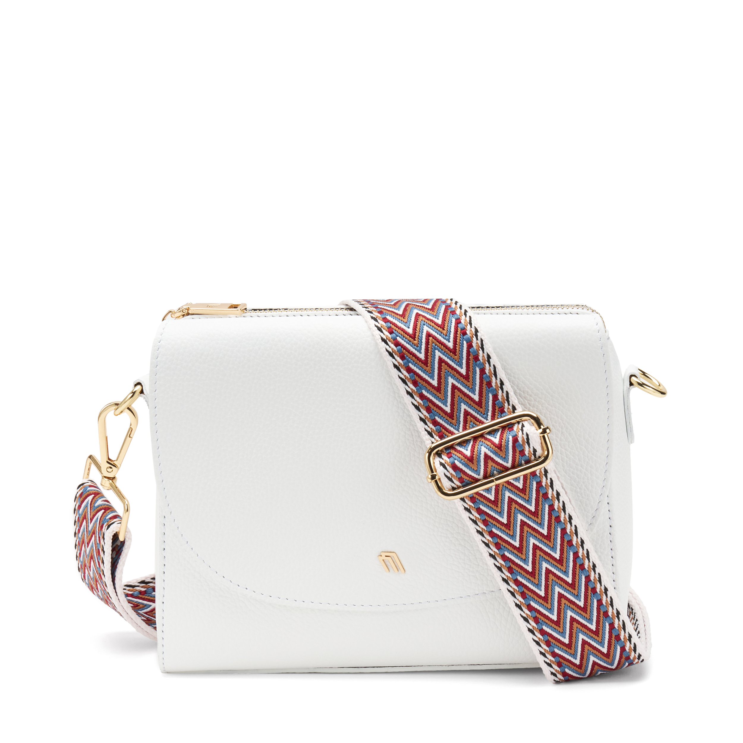 Borsa rigida con patta e tracolla FRAU