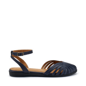 Sandalo ragnetto in pelle con cinturino alla caviglia FRAU