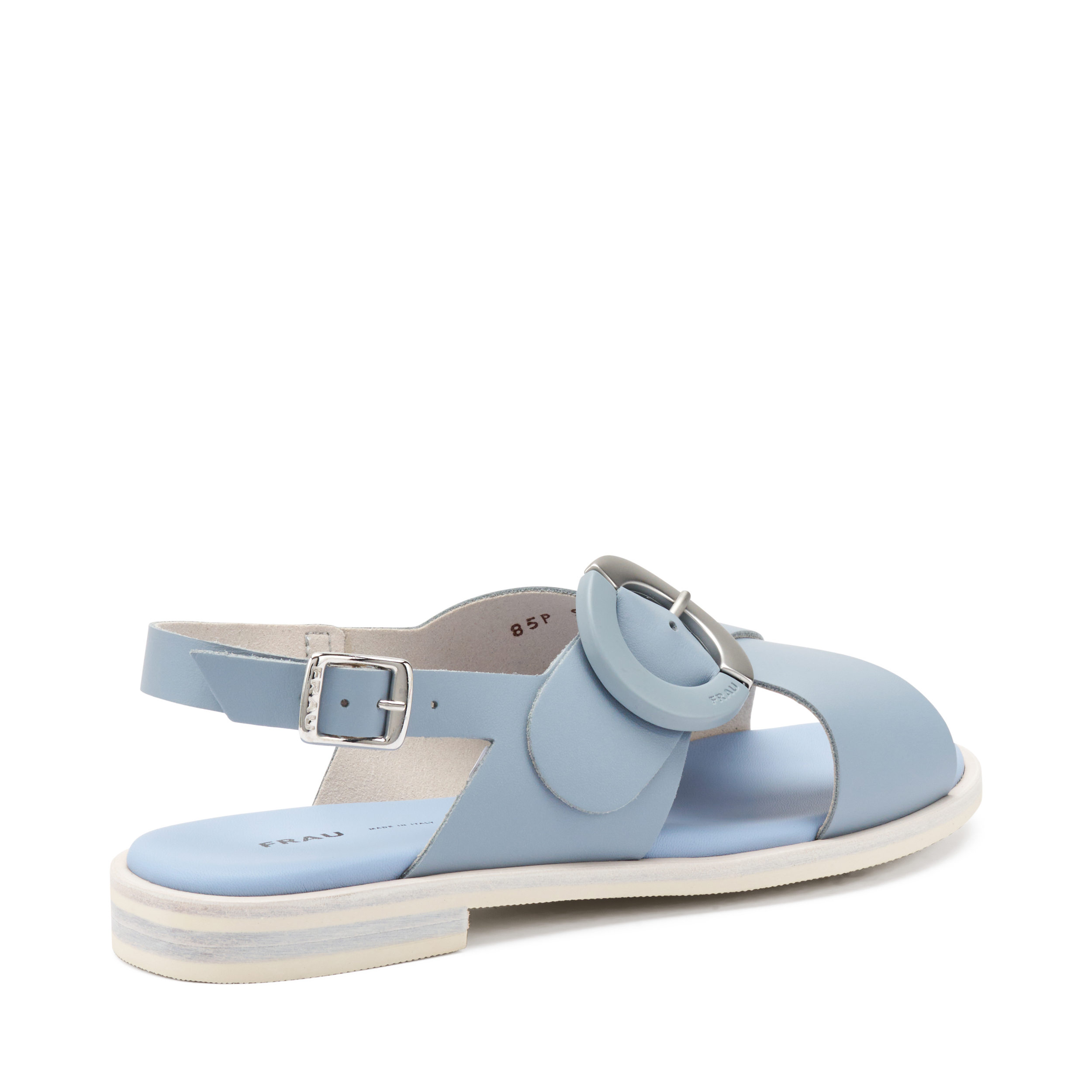 Sandalo a incrocio con fibbia FRAU - immagine 3