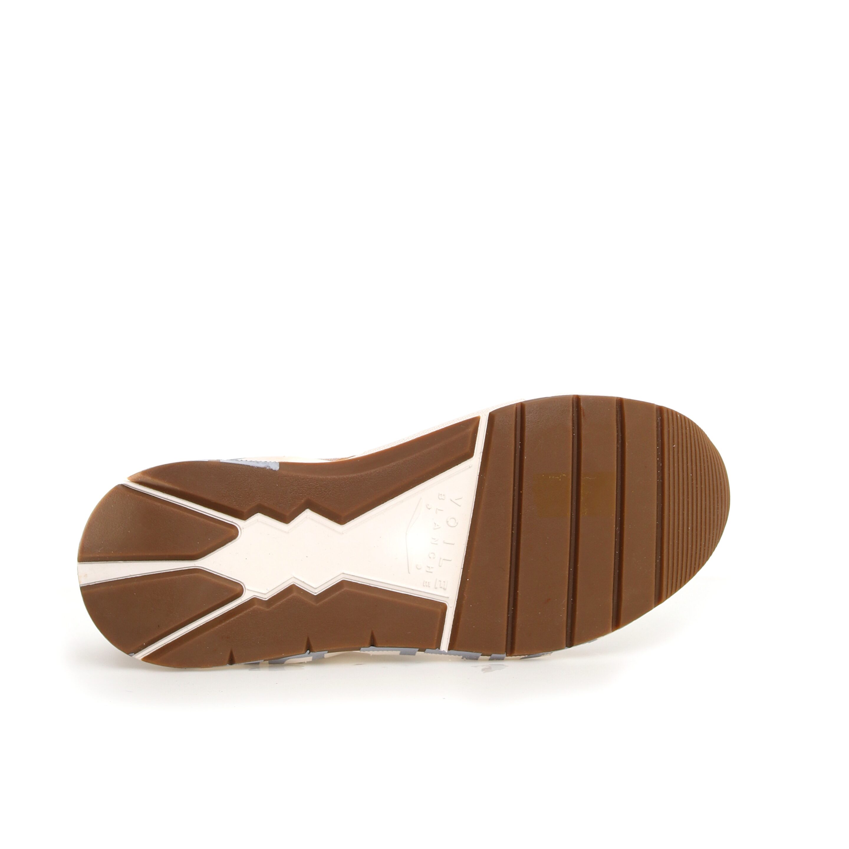 Sneakers in suede e tessuto CLUB01 VOILE BLANCHE - immagine 2