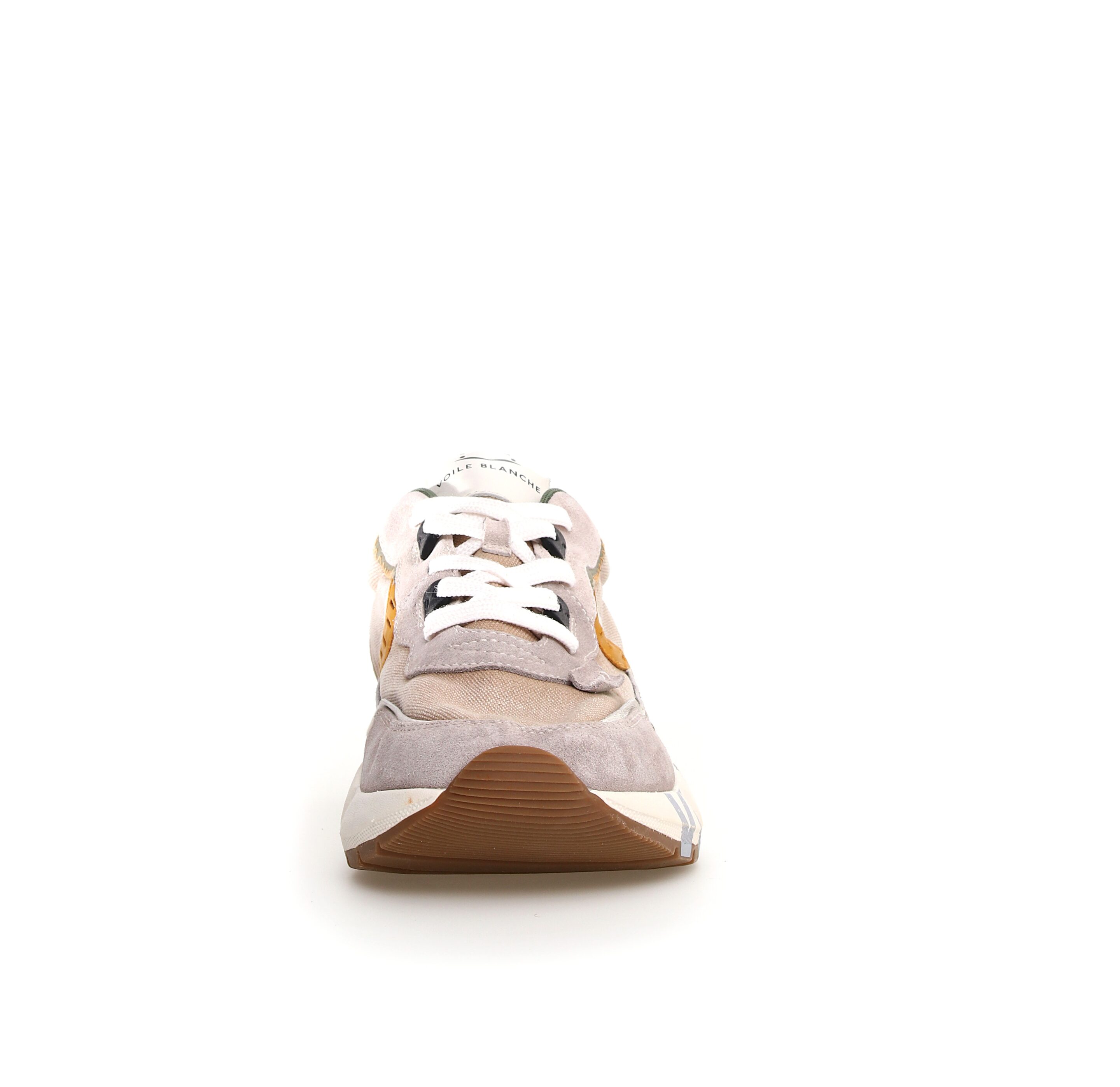Sneakers in suede e tessuto CLUB01 VOILE BLANCHE - immagine 5