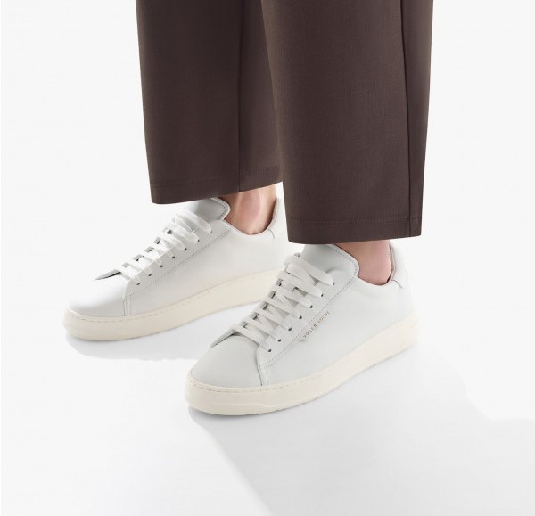 Sneakers in pelle Bianco LAYTON CLEAN VOILE BLANCHE - immagine 2