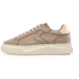 - Sneakers in pelle - taupe beige LIPARI