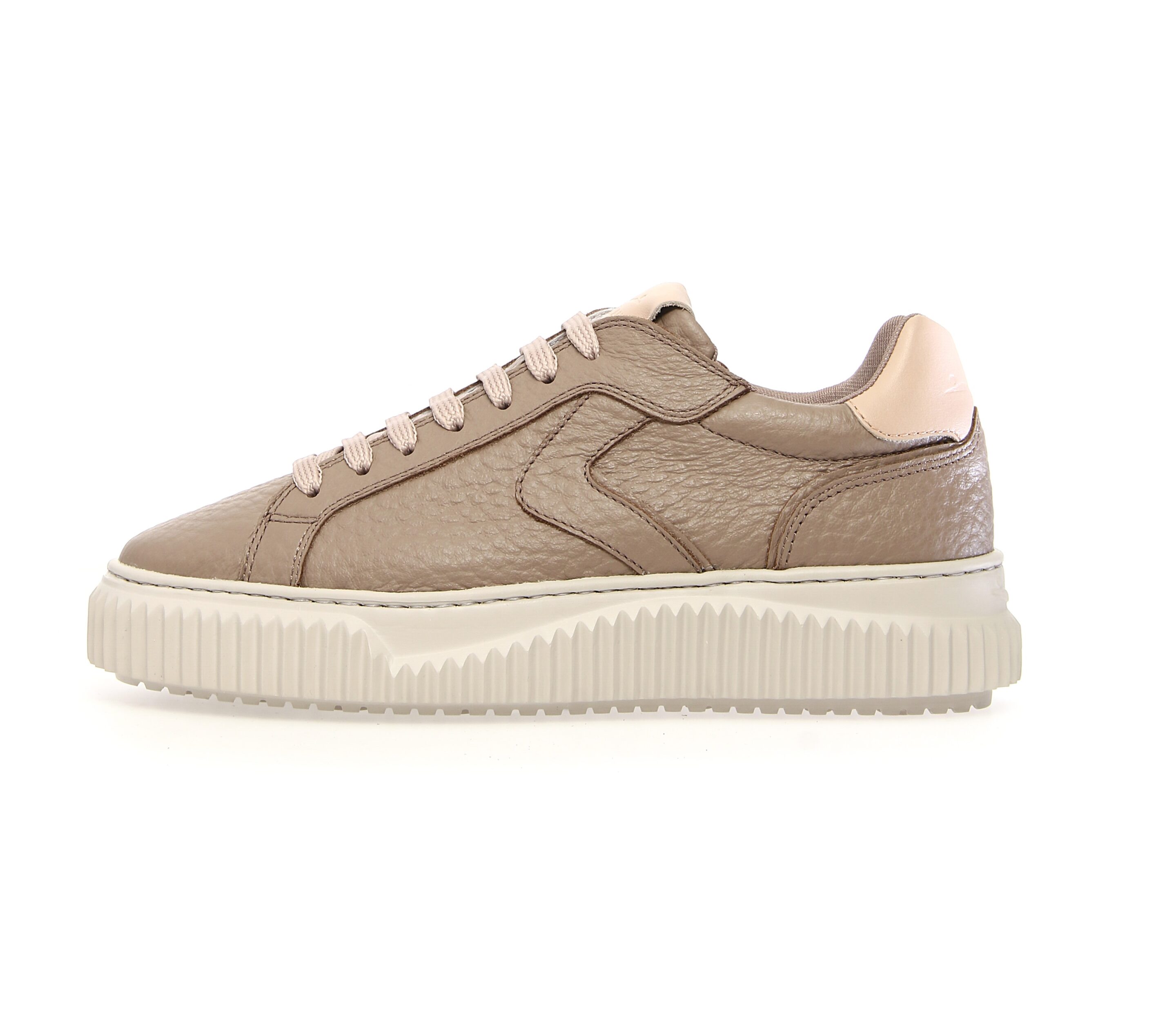 - Sneakers in pelle - taupe beige LIPARI