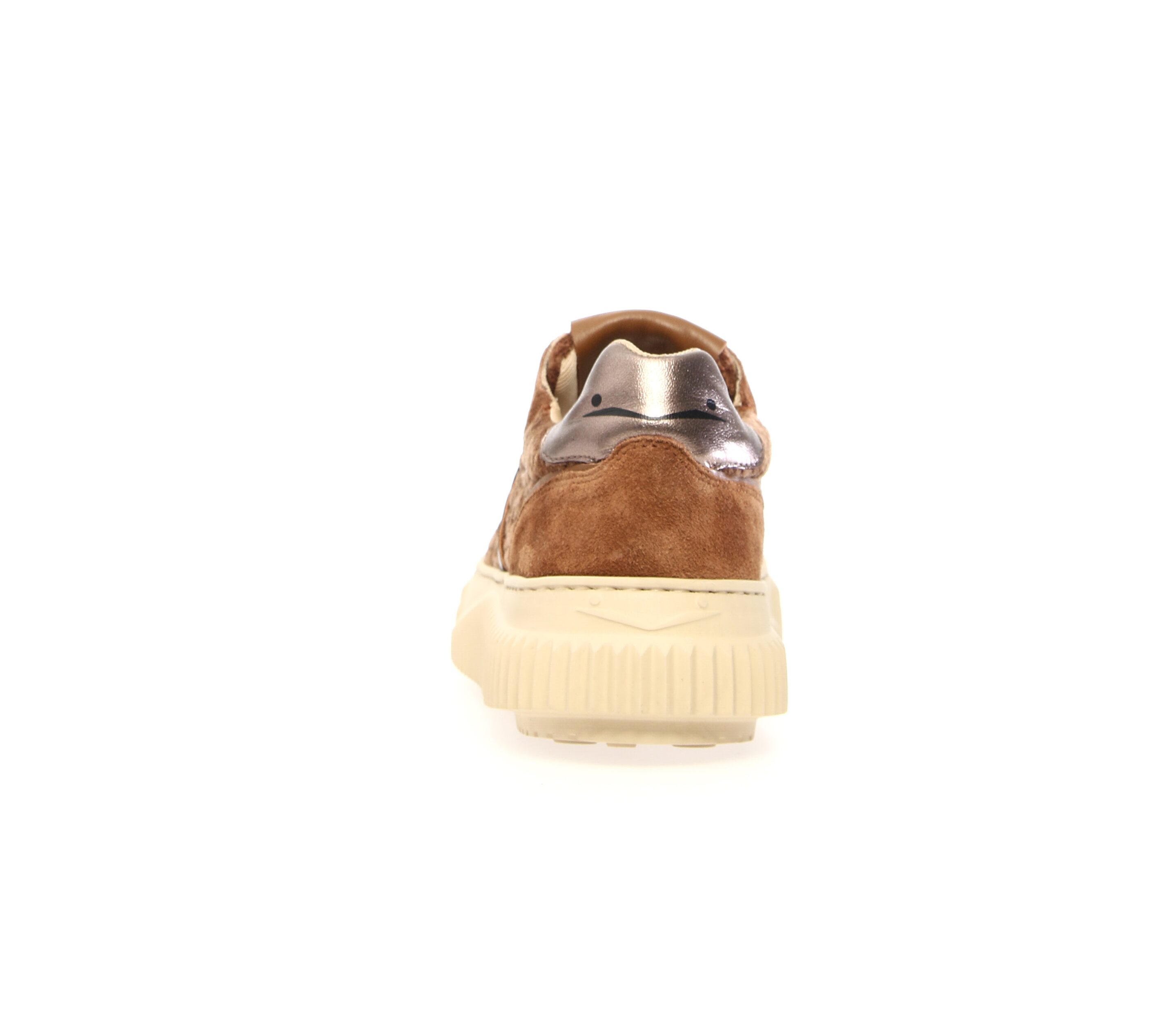 - Sneakers in pelle e suede - Marrone chiaro LIPARI - immagine 2