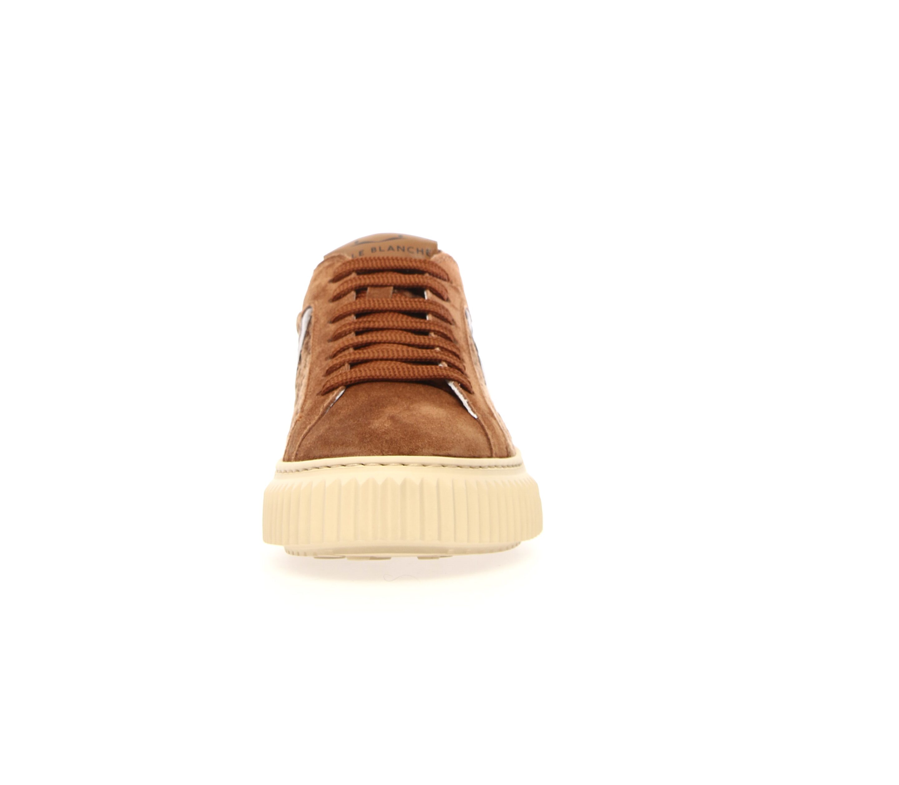 - Sneakers in pelle e suede - Marrone chiaro LIPARI - immagine 5