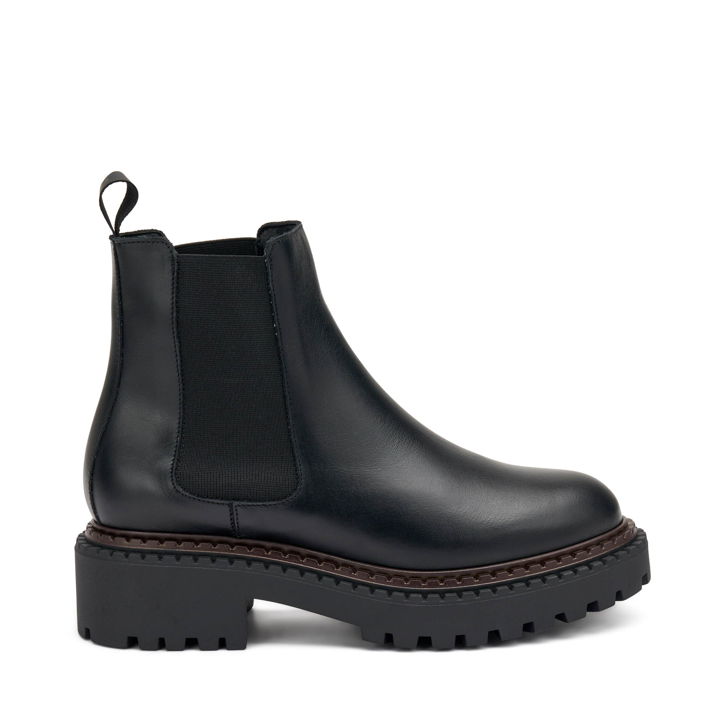 Beatles in pelle con doppio guardolo FRAU