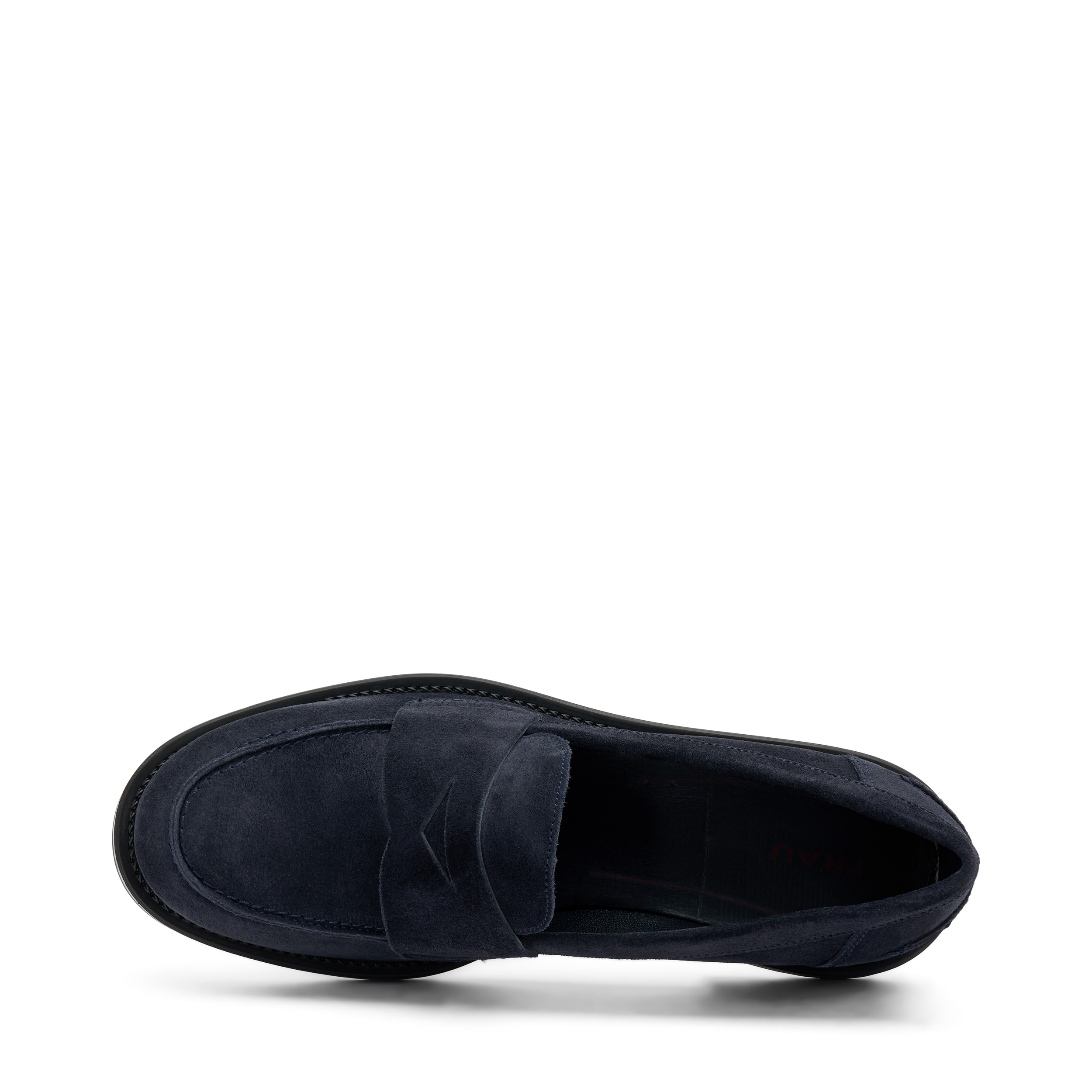 Mocassini in pelle scamosciata con traversina FRAU - immagine 3