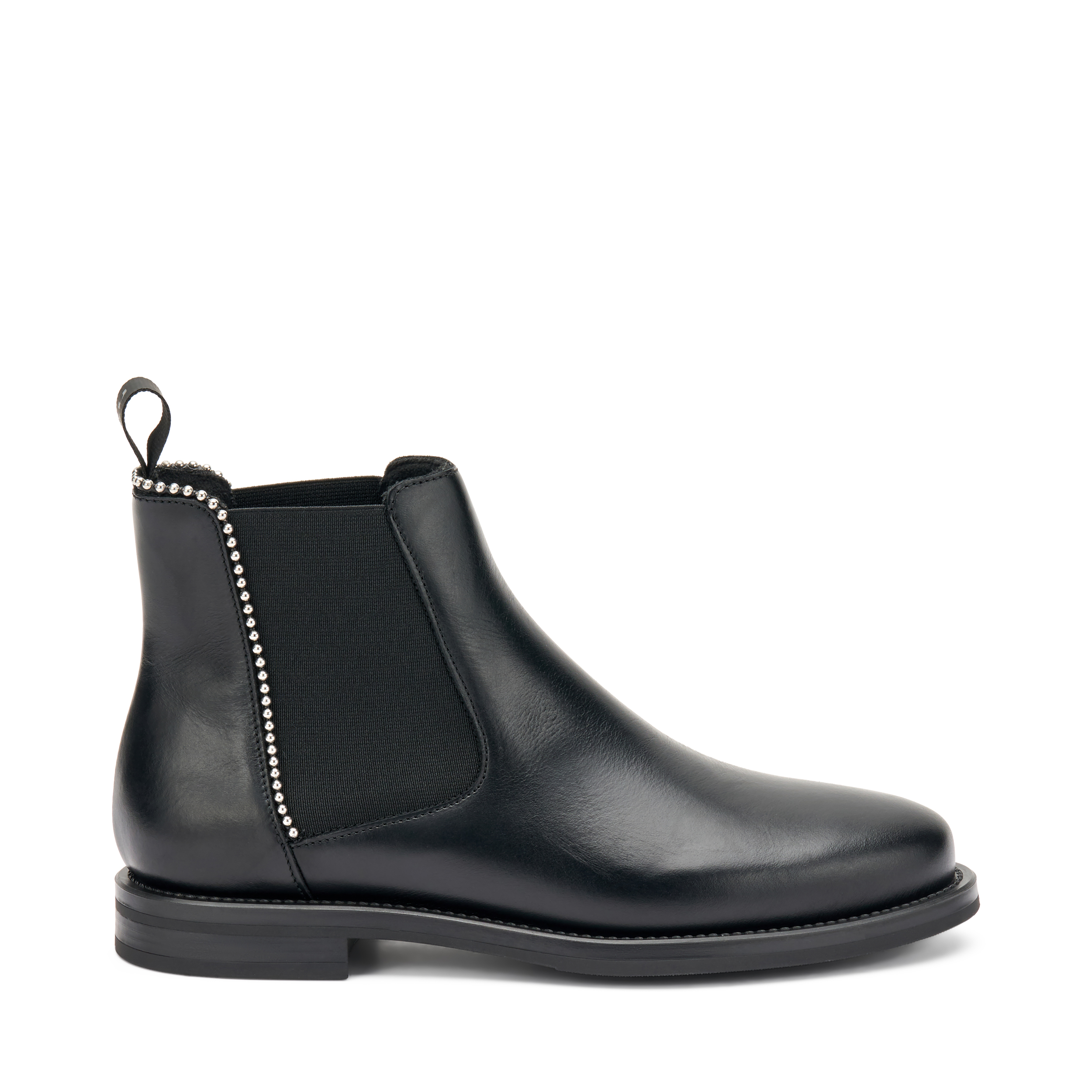 Beatles in pelle con borchiette FRAU