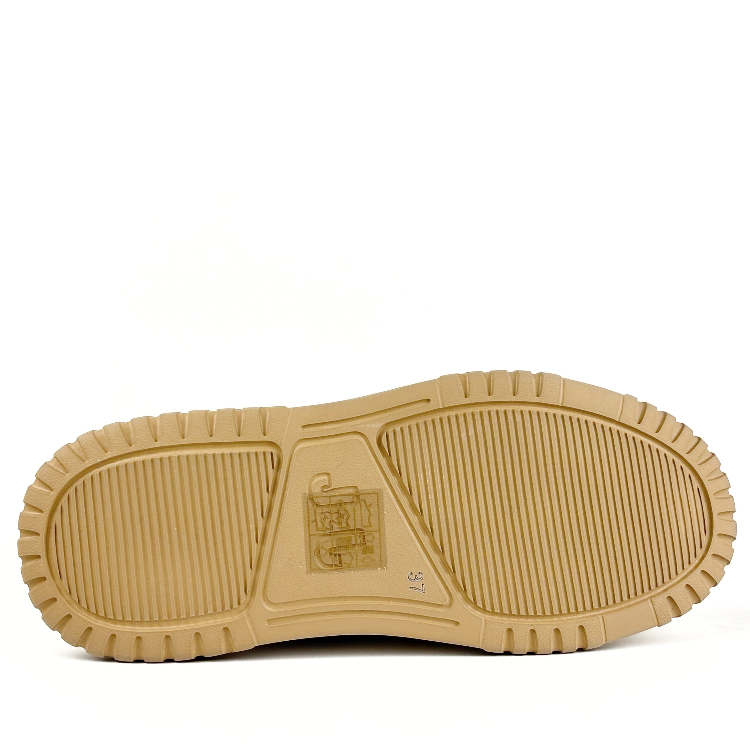 Sneaker Donna Janet & Janet Beige e Taupe con Suola Alta J421 - immagine 4