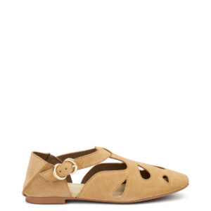 Sandali cut-out in pelle scamosciata FRAU 69F1