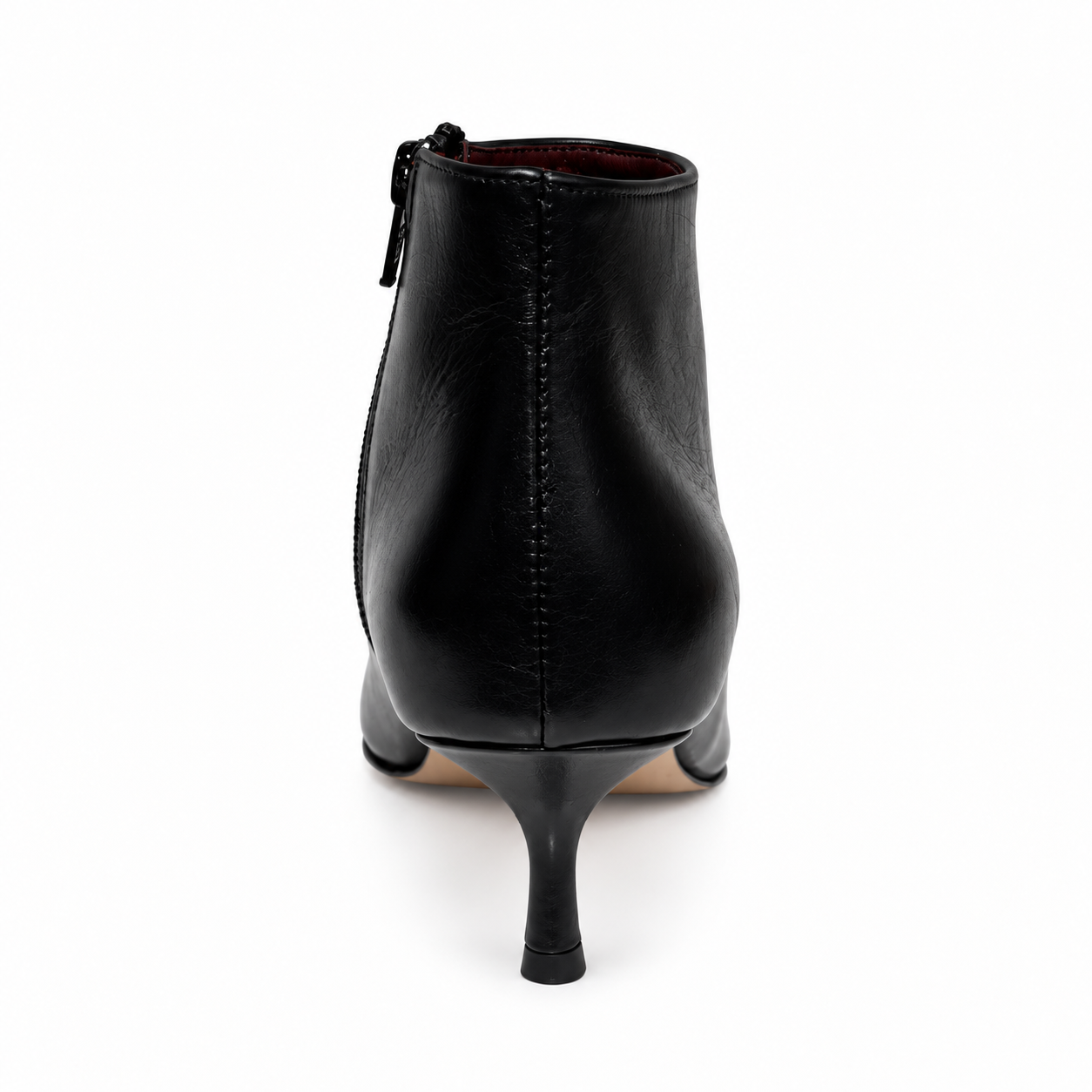 Tronchetto Fioreva artigianale in pelle nera – Tacco 5 cm Art: 4160 - immagine 4