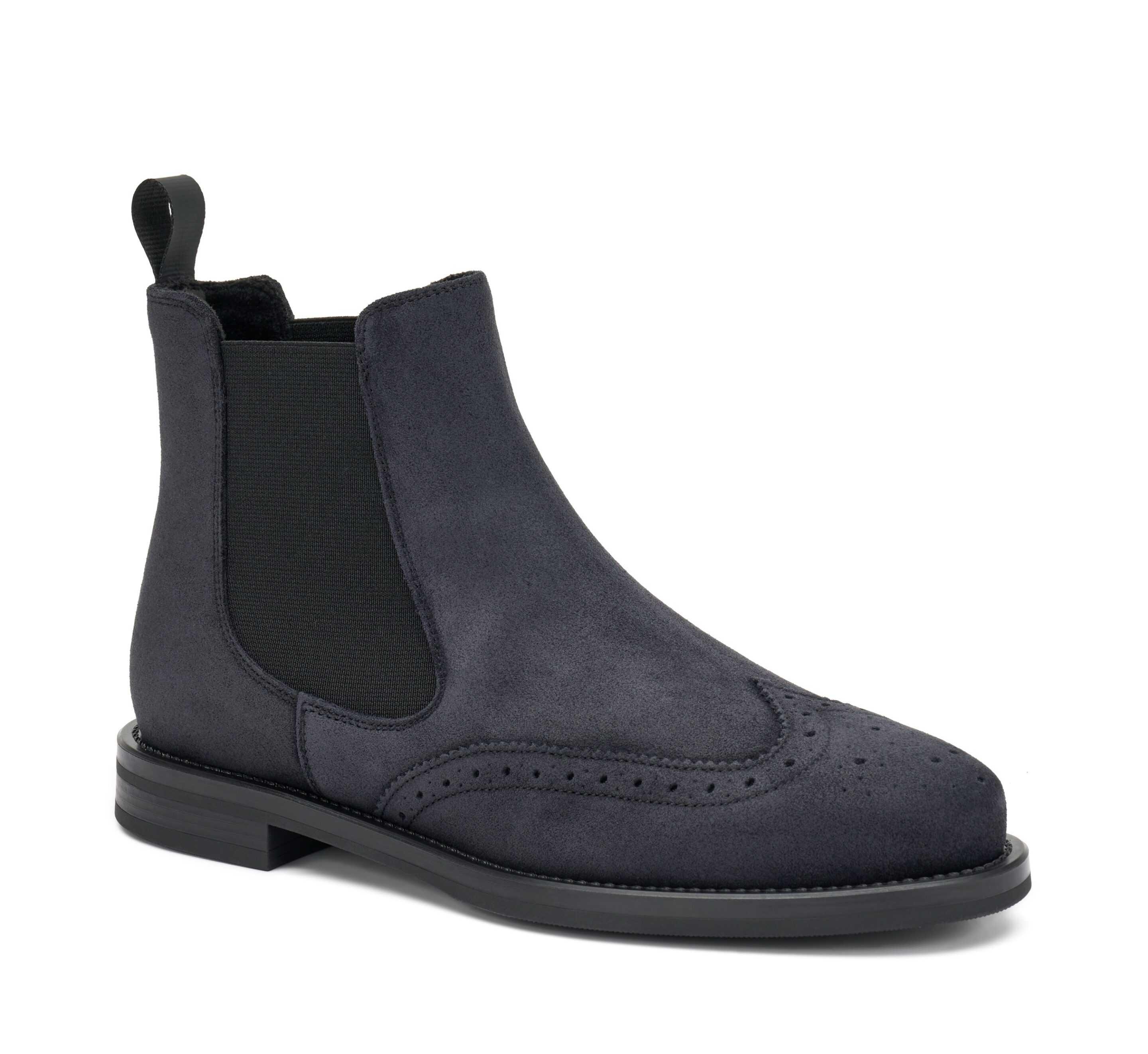 Beatles Donna in pelle scamosciata blu lavorazione coda di rondine FRAU 98C9 - immagine 2