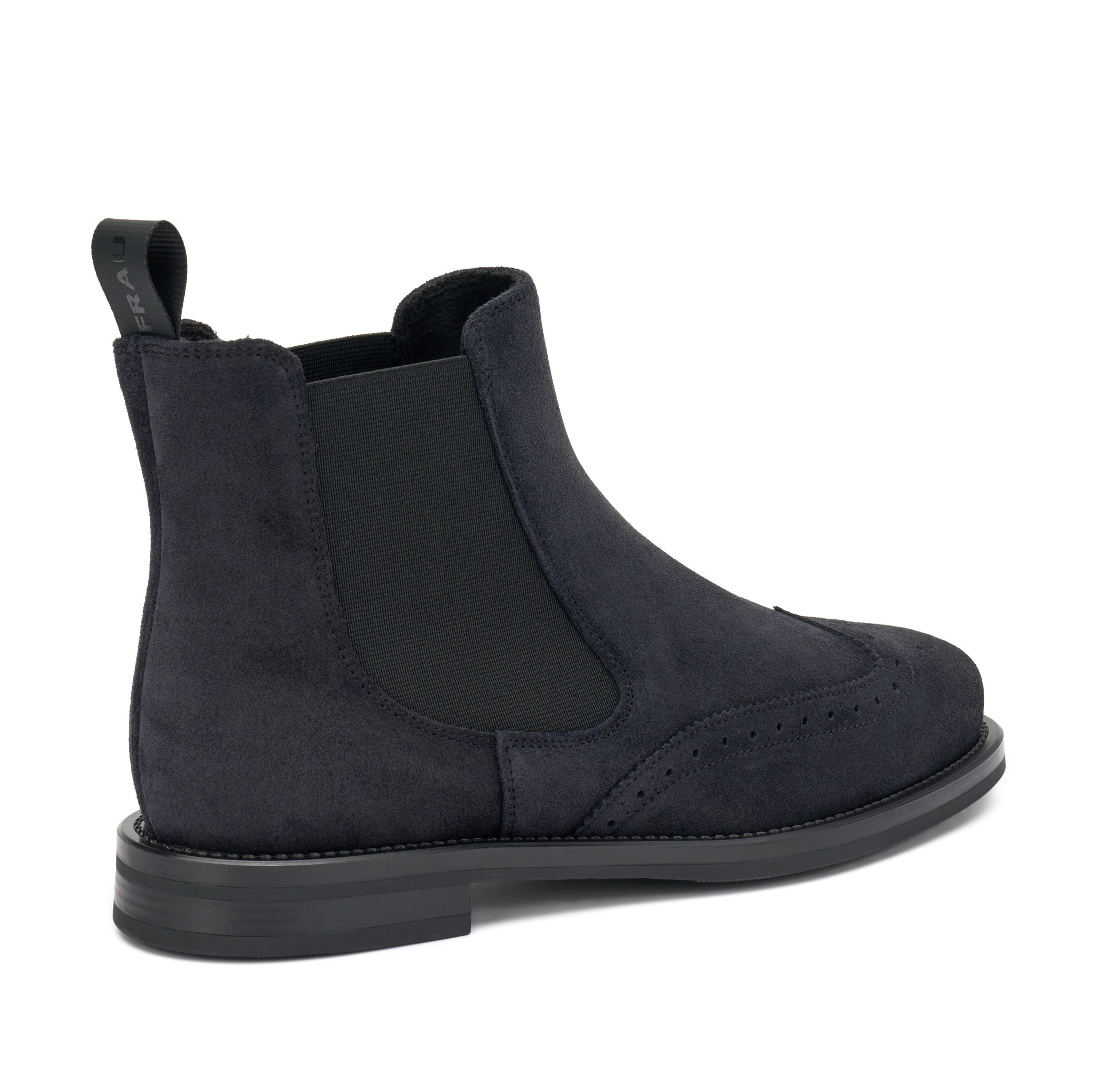 Beatles Donna in pelle scamosciata blu lavorazione coda di rondine FRAU 98C9 - immagine 5