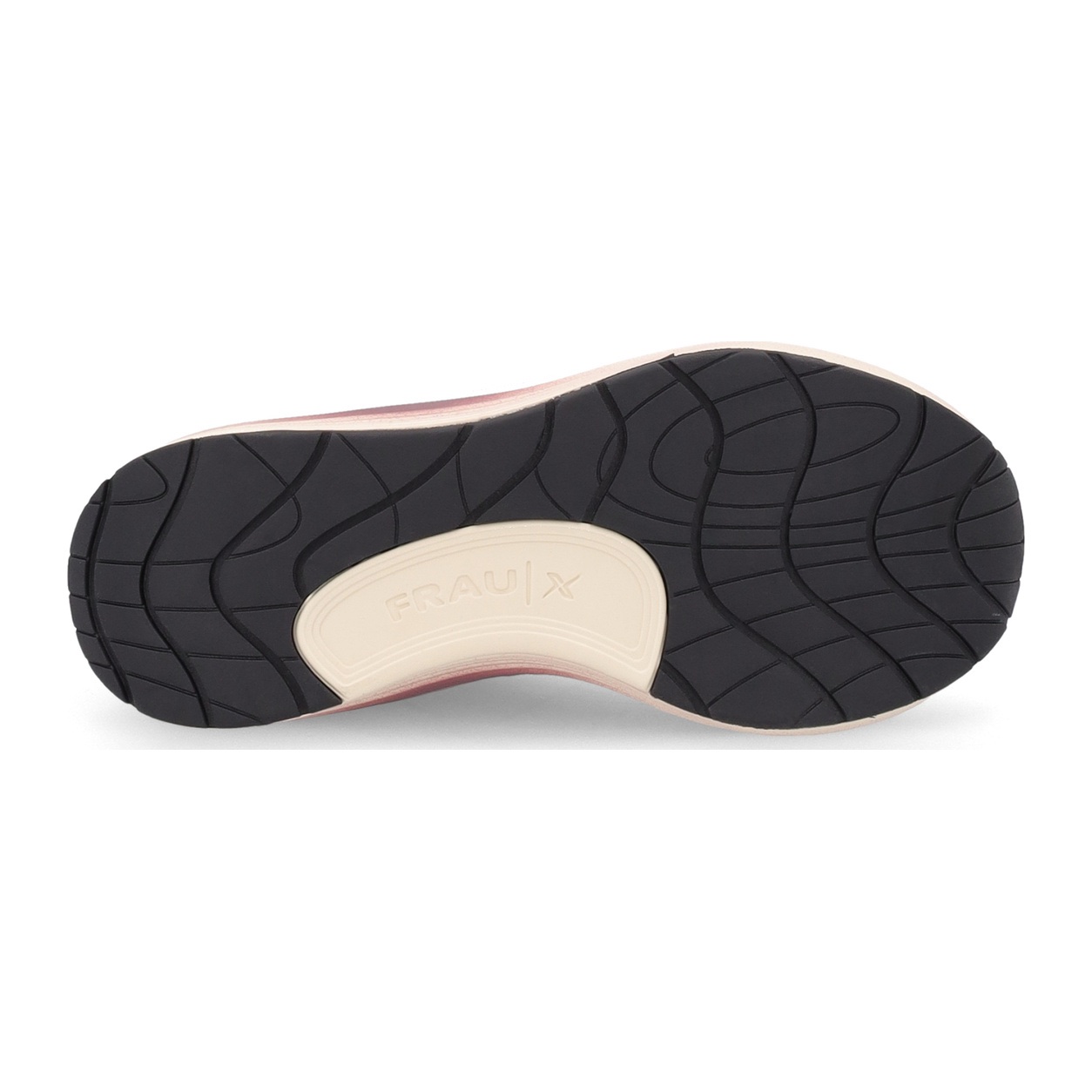 SNEAKERS DONNA BORDEAUX IN PELLE E TESSUTO STILE RUNNER FRAU CROSS HYBRID Art: AX577 - immagine 5